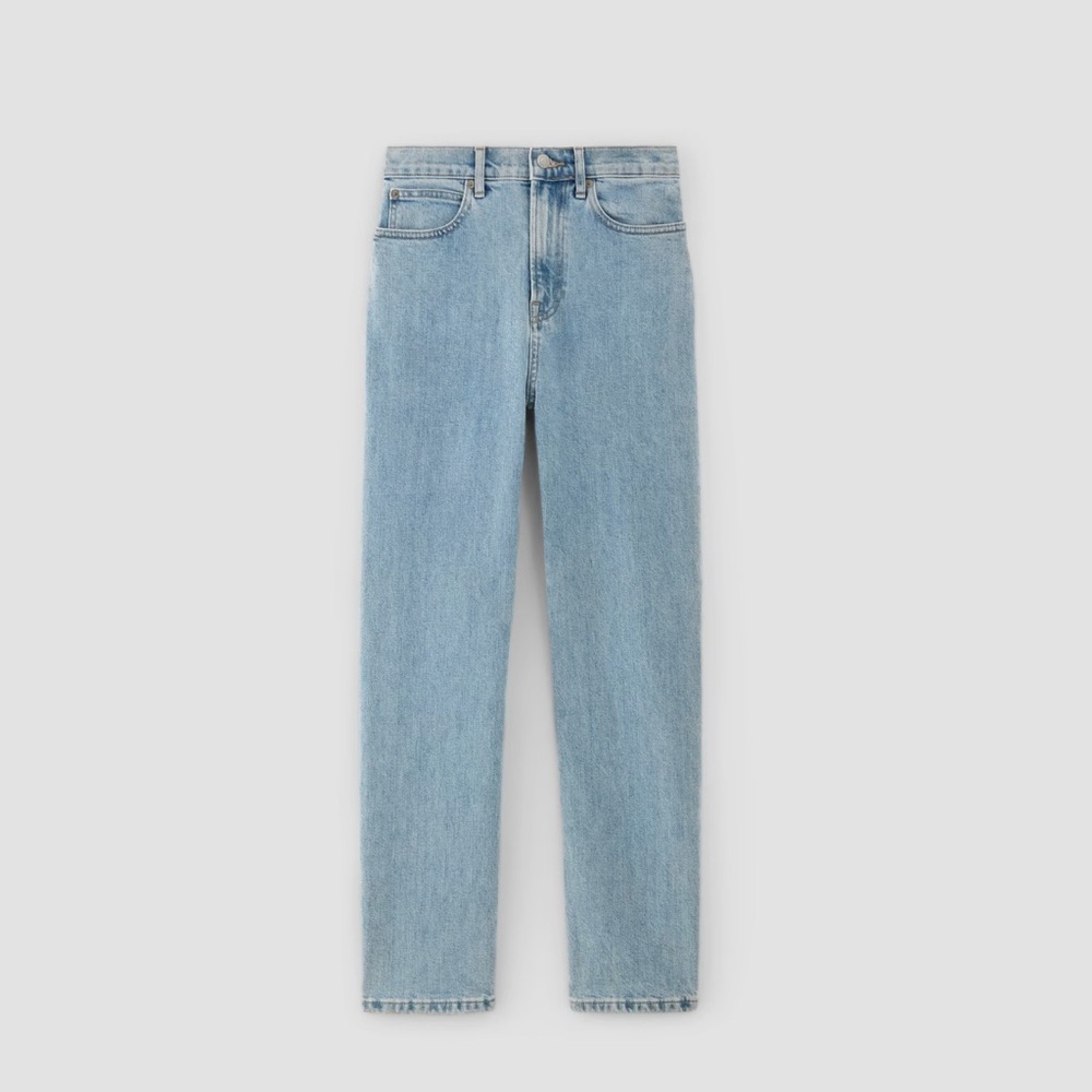Everlane High Rise Jeans - Indigo Blue - Picture 6 of 7
